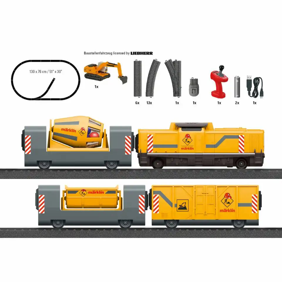 märklin my world Starterpack H0 Baustellenzug