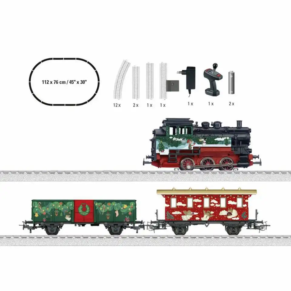 märklin Starter Set Dampfzug Weihnachten