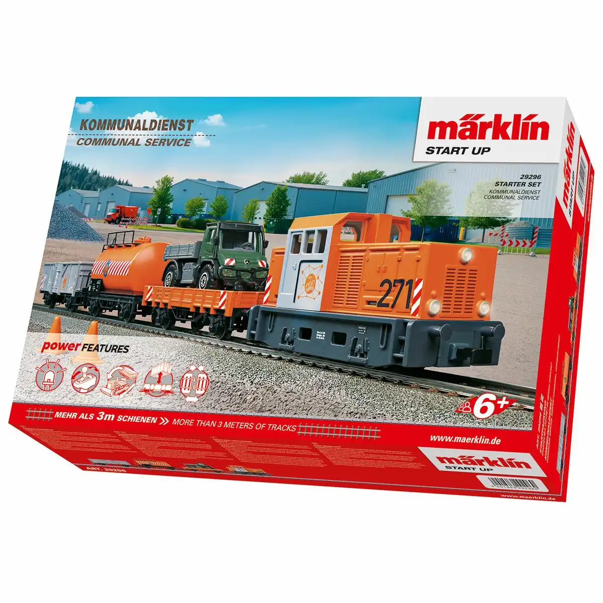 märklin Start up Startpackung Kommunaldienst Spur H0