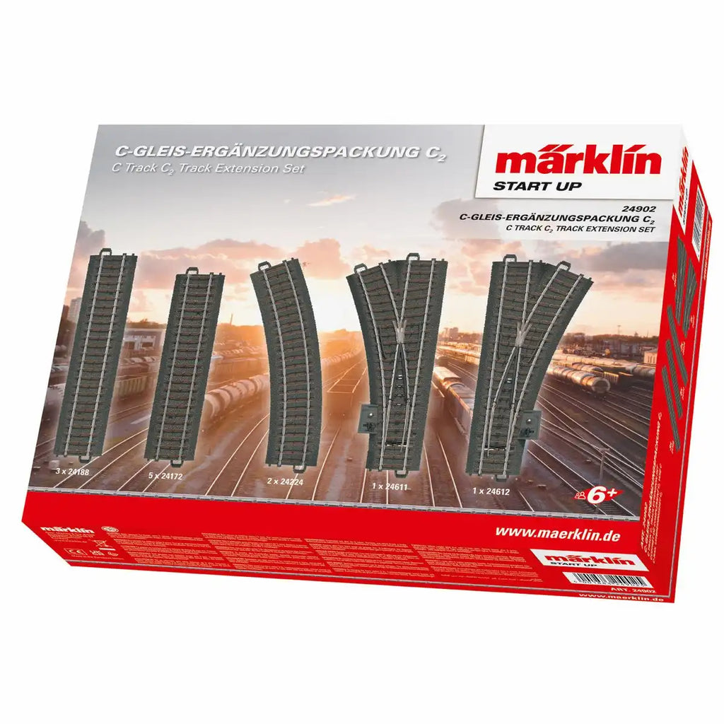 märklin Start up C-Gleis Ergänzungspackung C2 Spur H0