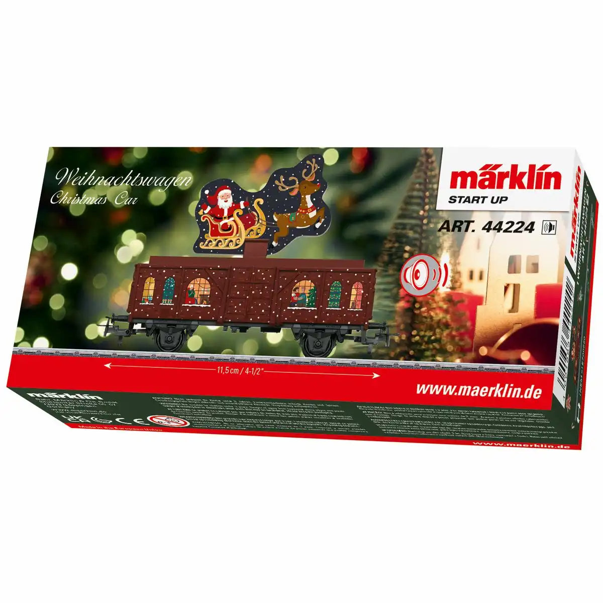 märklin Start up Weihnachtswagen mit Soundmodul Spur H0 Vorbestellbar