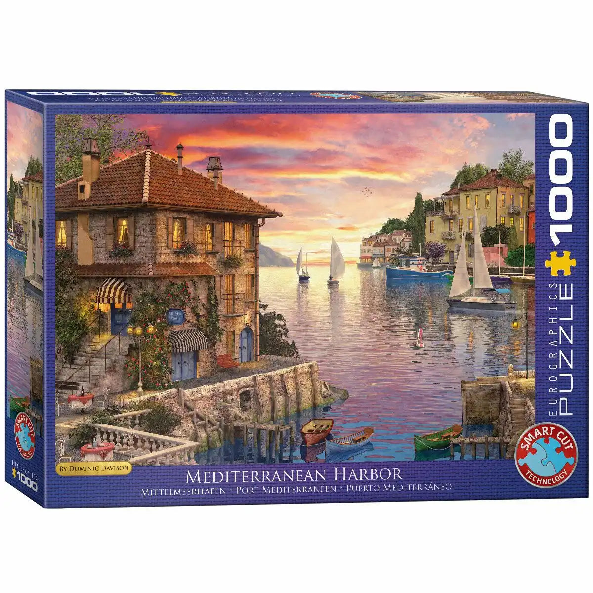 Puzzle Mittelmeerhafen – 1000 Teile