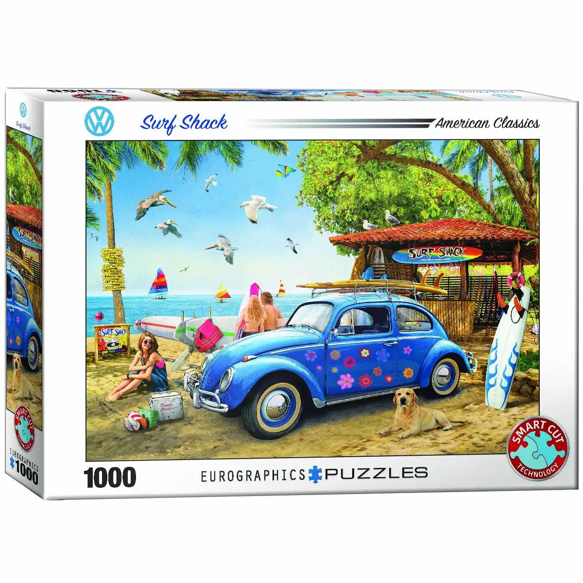 Puzzle Beetle Surf Shack – 1000 Teile