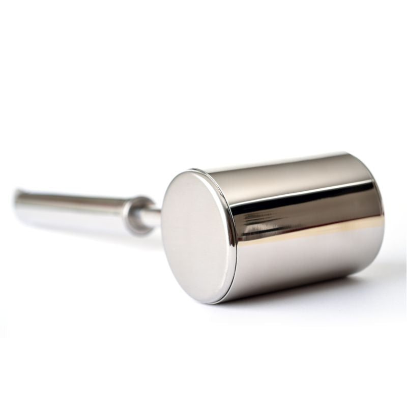 GRÄWE Fleischhammer Edelstahl 18/10 – glatte & geriffelte Plattierfläche