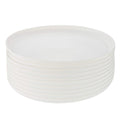 GRÄWE Kunststoffteller Linea Ø 18 cm, 10 Stück – Weiß