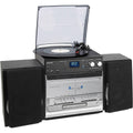  Denver MRD-166 DAB+ Stereoanlage „Denver MRD-166 DAB+ Stereoanlage mit Plattenspieler, CD und Kassettendeck"