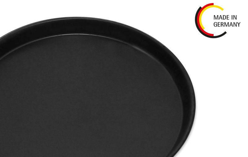 GRÄWE Pizzablech Ø 24 cm, unbeschichtet, Blaublech