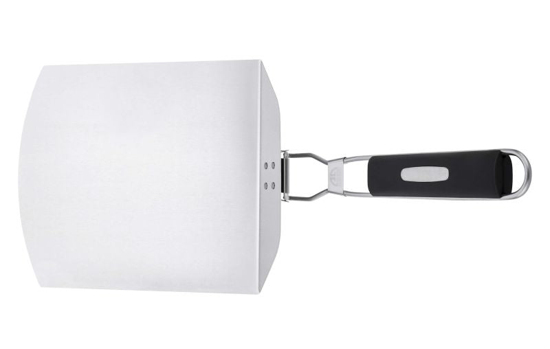 GRÄWE Pizzaschieber Edelstahl 58 × 24 cm – für Pizzastein & Holzofen