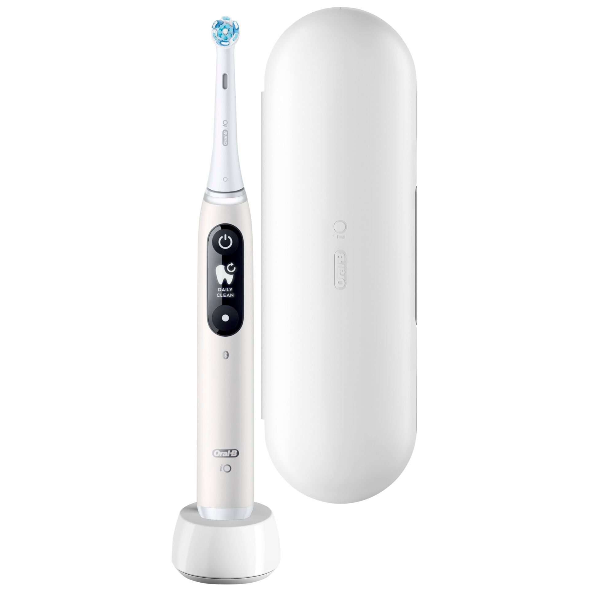 Oral-B iO Series 6 Elektrische Zahnbürste Weiß + Etui