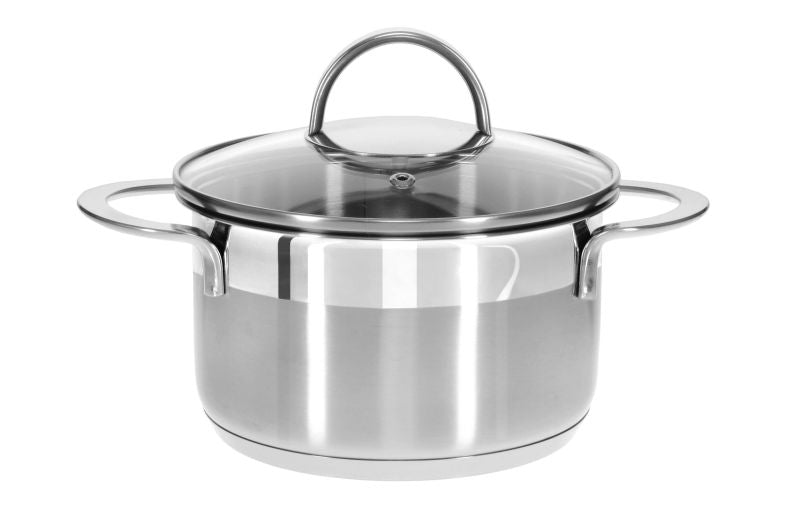 Gräwe Kochtopf Serie Pro-Line 16cm 1,5L mit Liter-Skala und Deckel