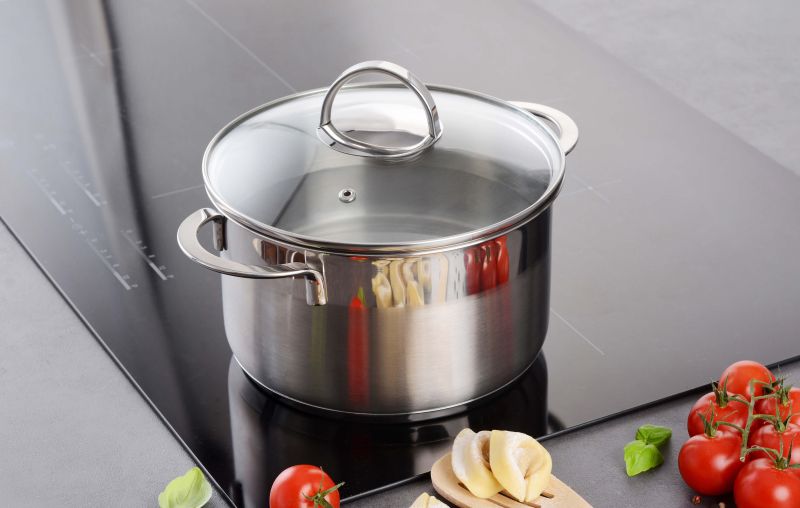 Gräwe Kochtopf Serie Pro-Line 20cm 3L mit Liter.Skala und Deckel