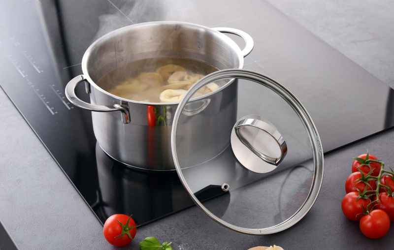 Gräwe Kochtopf Serie Pro-Line 20cm 3L mit Liter.Skala und Deckel