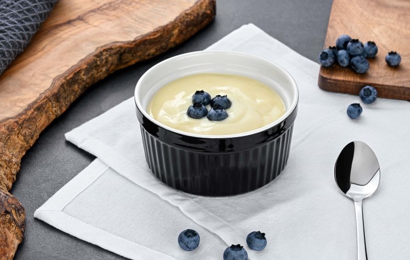 GRÄWE Dessertschalen 6 Stück aus Keramik schwarz glänzend Ø10 cm, 250°C ofenbeständig, spülmaschinengeeignet