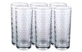 Gräwe Longdrinkgläser 6er Set 300ml gemustert