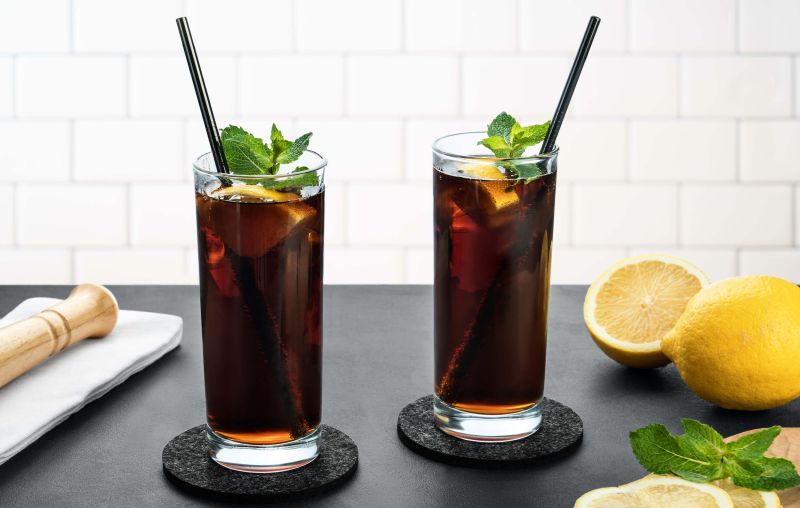 Gräwe Longdrinkgläser 6er Set 300ml gemustert