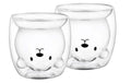 GRÄWE Doppelwandige Thermogläser 250 ml 2er-Set Motiv Bär