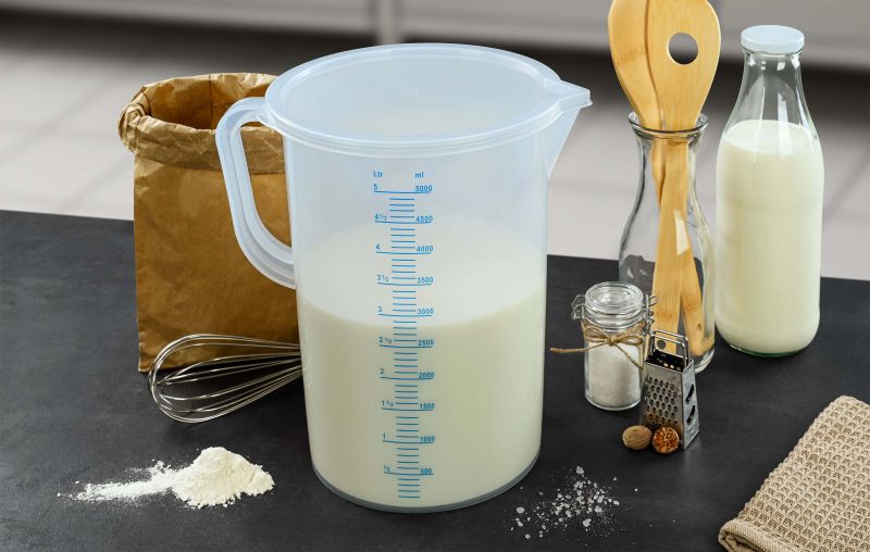 GRÄWE Messbecher, Kunststoff, 5 Liter