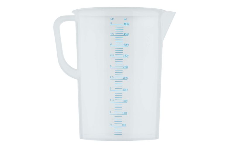 GRÄWE Messbecher, Kunststoff, 5 Liter
