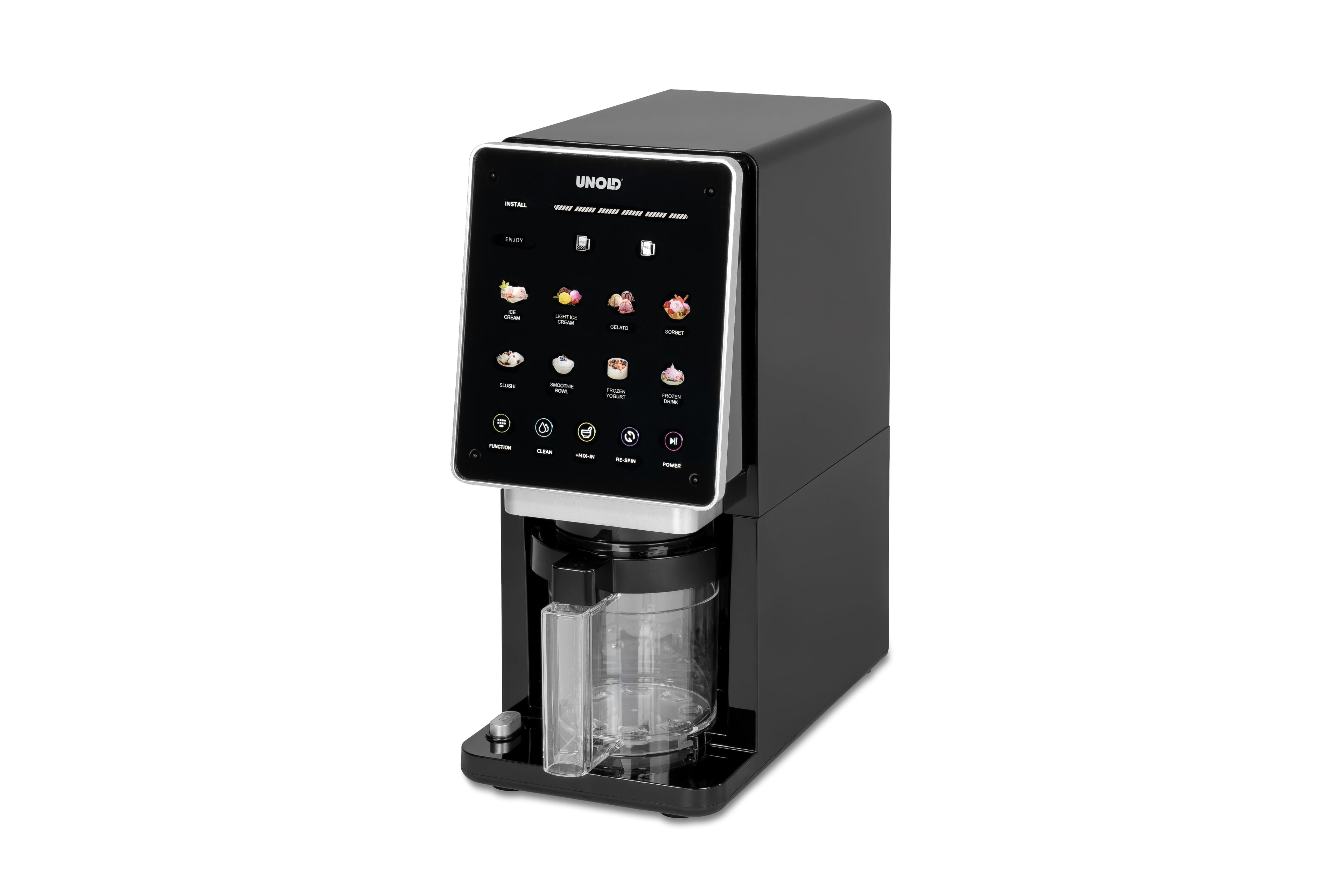 Unold Eismaschine Cream Dream 48805 3x%00ml Behälter ( Programme 800W