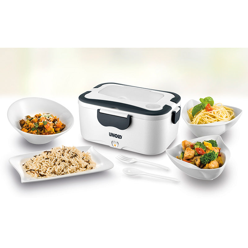 Unold elektrische Lunchbox 58850 1,5L Speisenwärmer für Büro Camping Auto