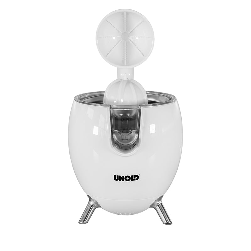 Unold Saftpresse 78130 Power Juicy weiß Zitruspresse Orangenpresse