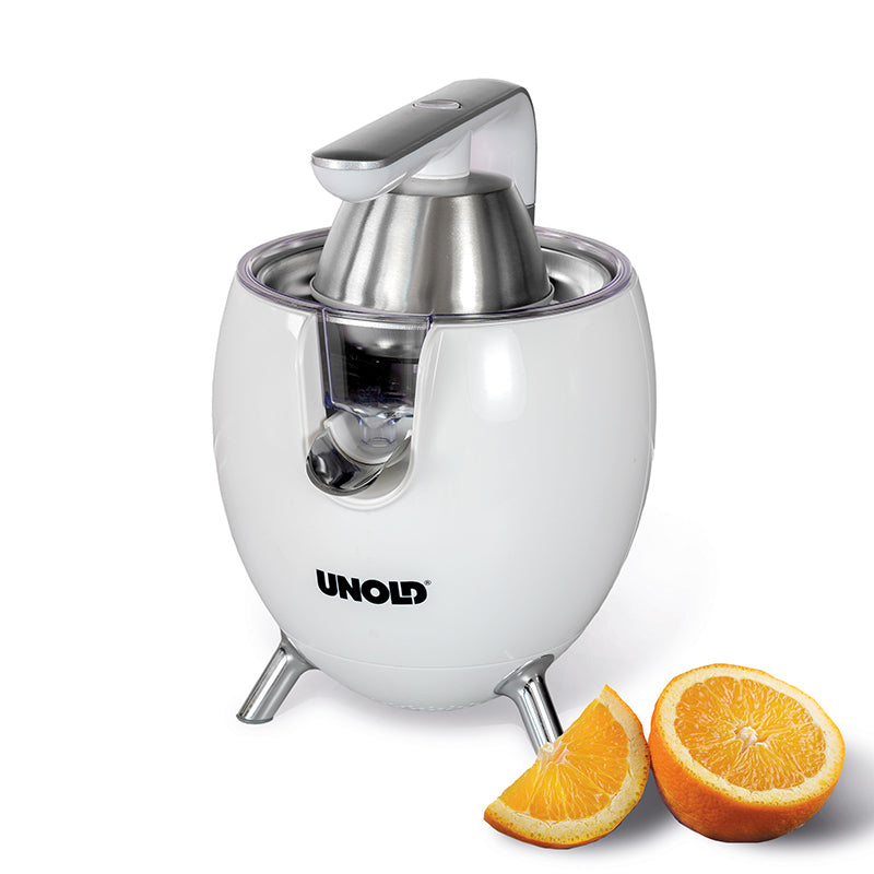 Unold Saftpresse 78130 Power Juicy weiß Zitruspresse Orangenpresse