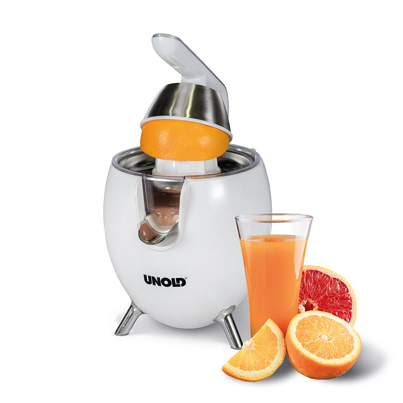 Unold Saftpresse 78130 Power Juicy weiß Zitruspresse Orangenpresse