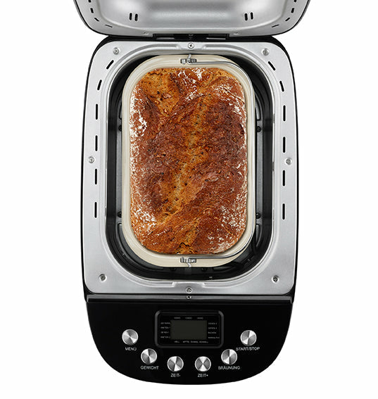 Unold Backmeister Big Brotbackautomat 15 Programme bis 1,5kg Brot Doppelkneter