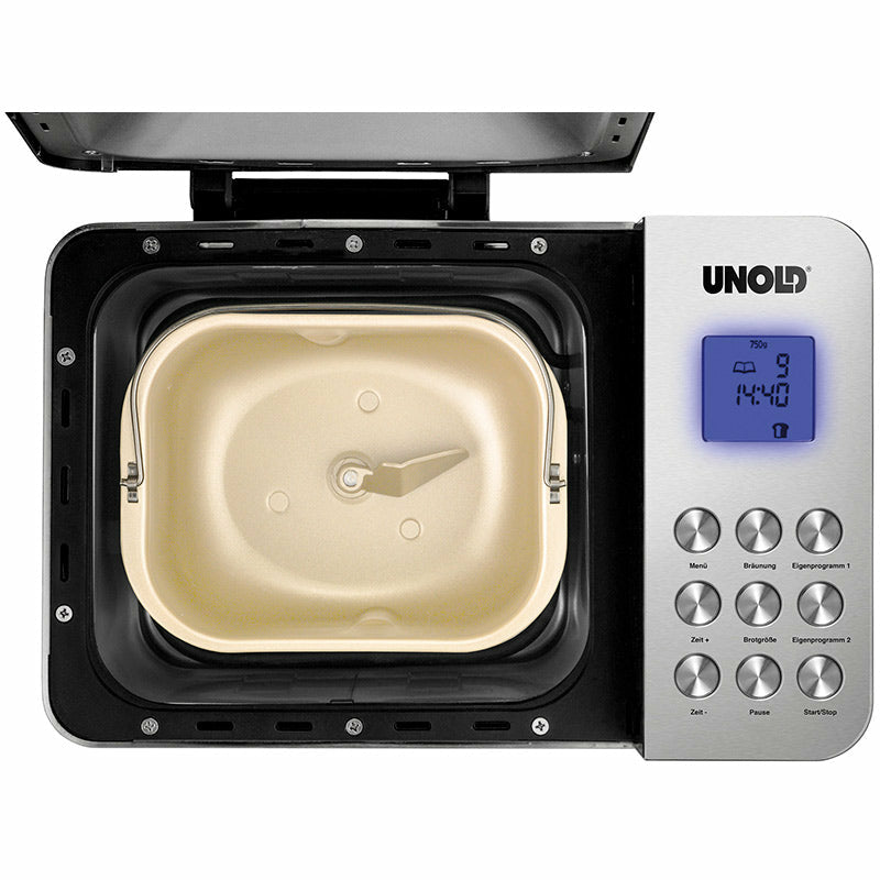 Unold Backmeister Edel 68456 Brotbackautomat mit 16 Programmen 700-1000g Brot
