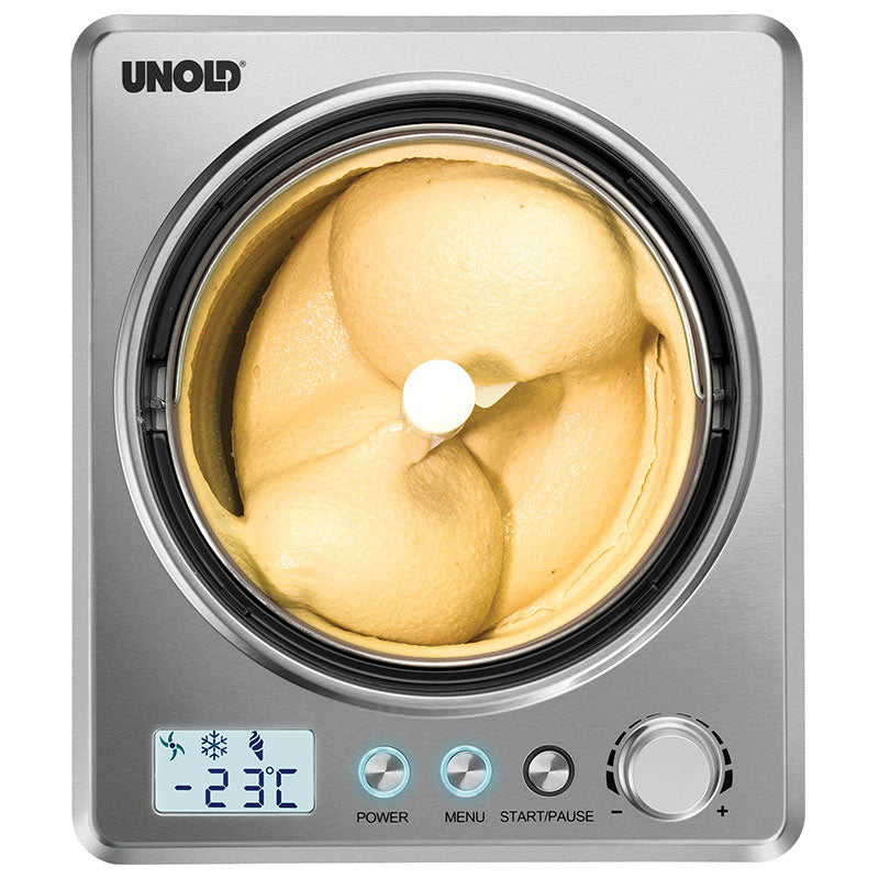 Unold Eismaschine Profi Plus 48880 mit Kompressor 2,5L Eisbereiter