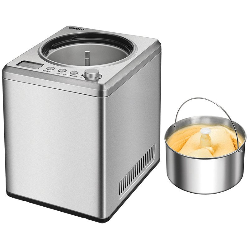Unold Eismaschine Profi Plus 48880 mit Kompressor 2,5L Eisbereiter