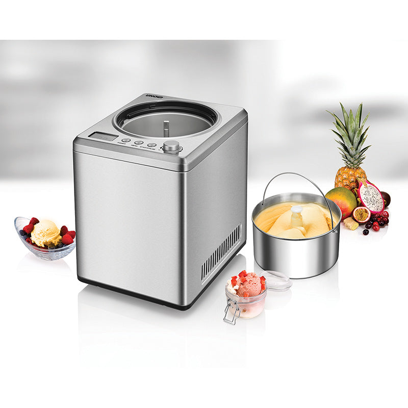Unold Eismaschine Profi Plus 48880 mit Kompressor 2,5L Eisbereiter