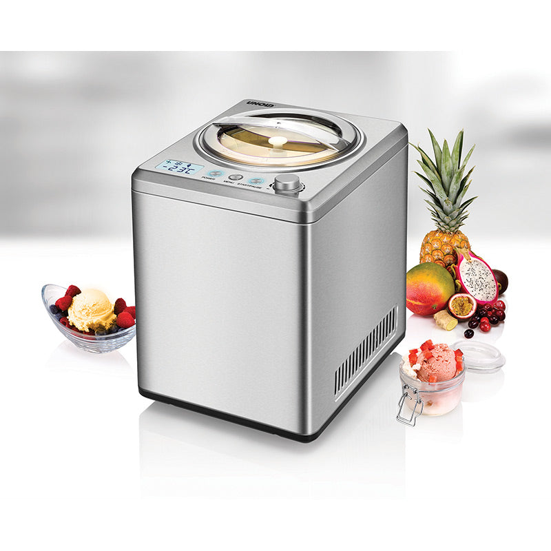 Unold Eismaschine Profi Plus 48880 mit Kompressor 2,5L Eisbereiter