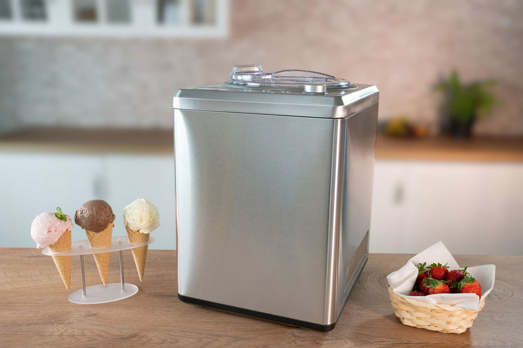 Unold Eismaschine Profi Plus 48880 mit Kompressor 2,5L Eisbereiter