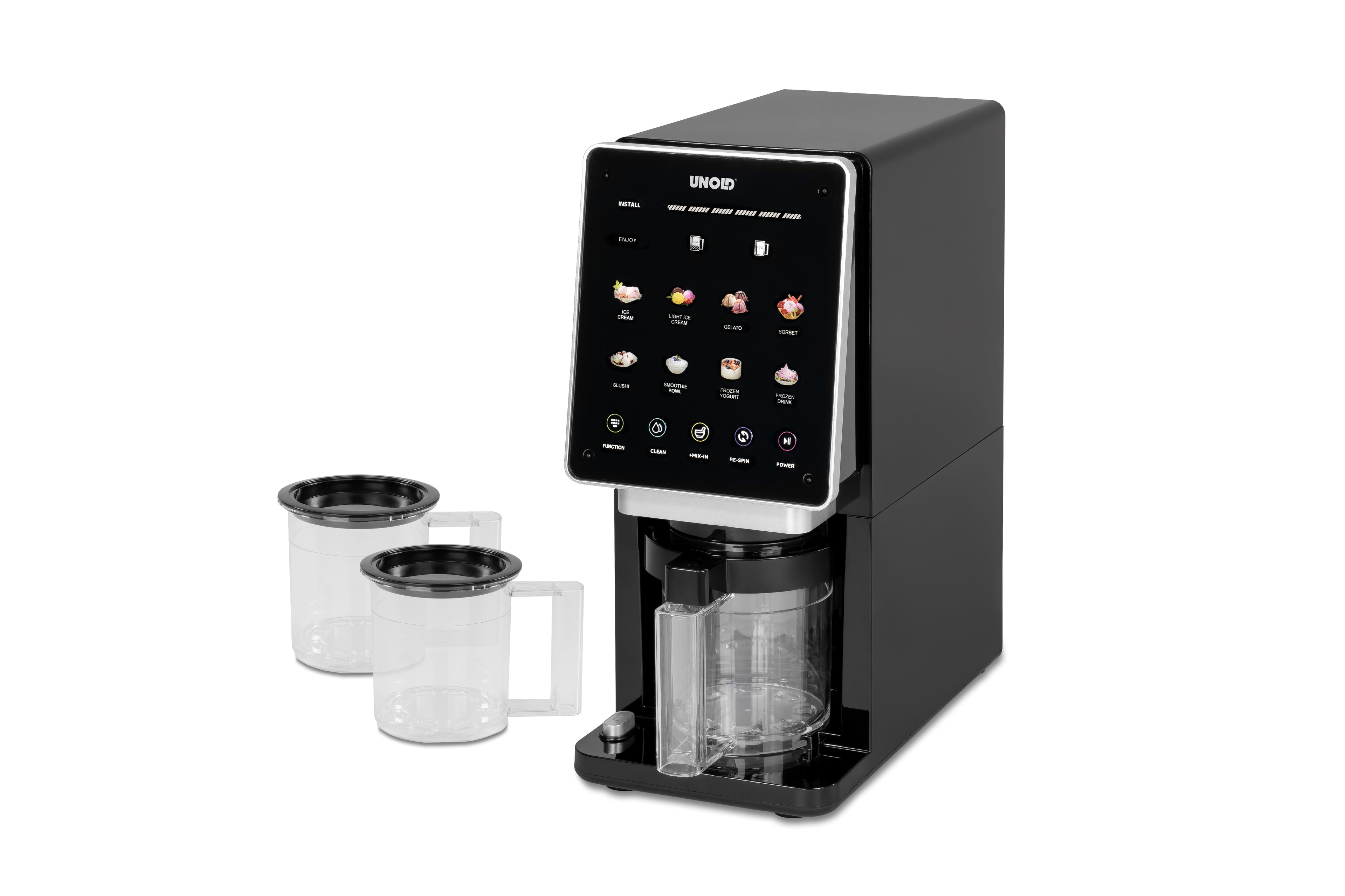 Unold Eismaschine Cream Dream 48805 3x%00ml Behälter ( Programme 800W