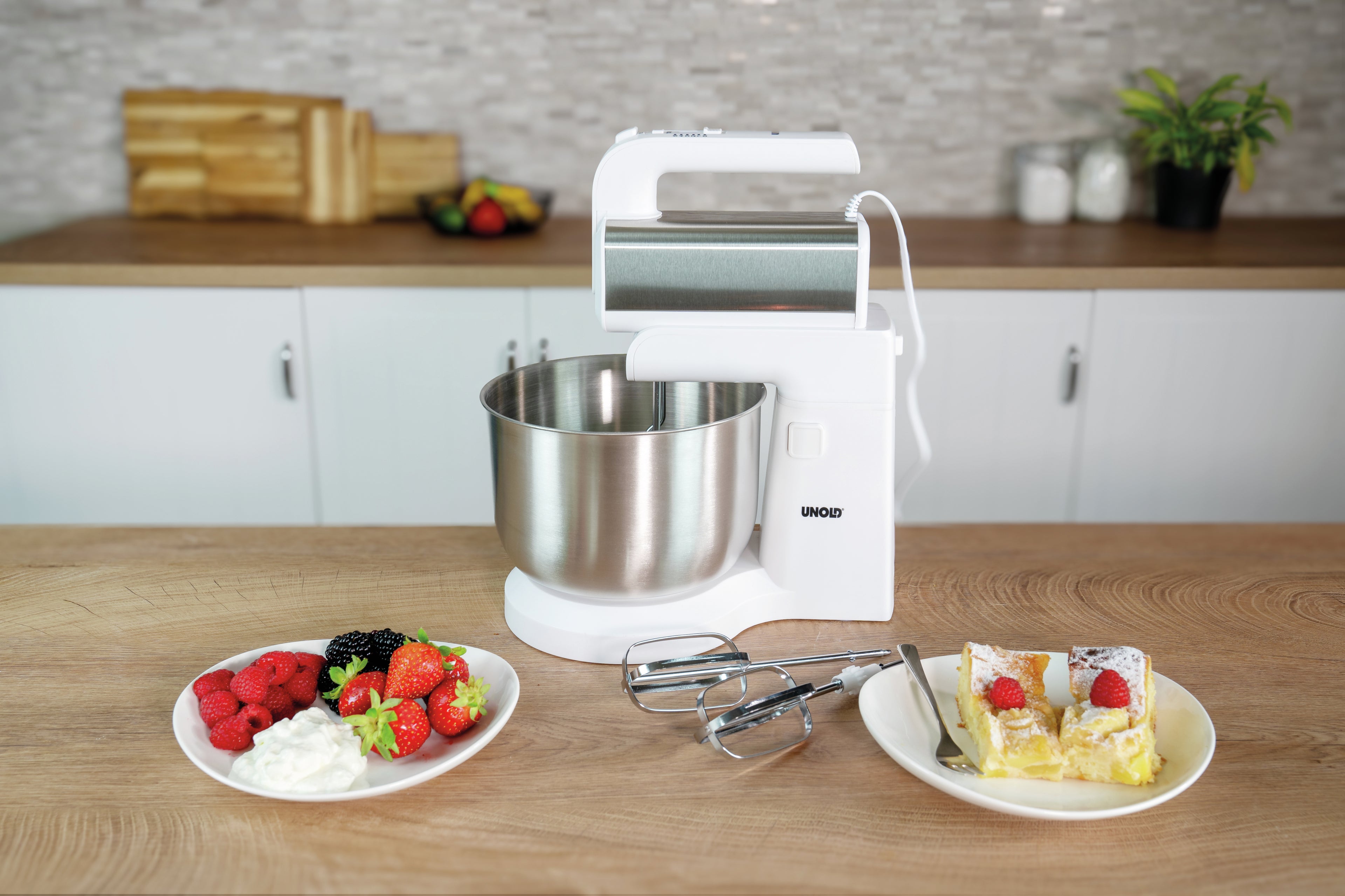 Unold Handmixer mit Rührschüssel Hannah 78720 500W 3,5L Turbo