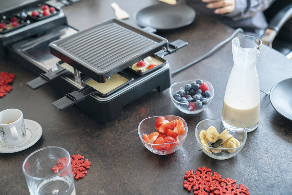 Unold Raclette Extendable 48755 ausziehbares Raclette bis zu 8 Personen 1300W