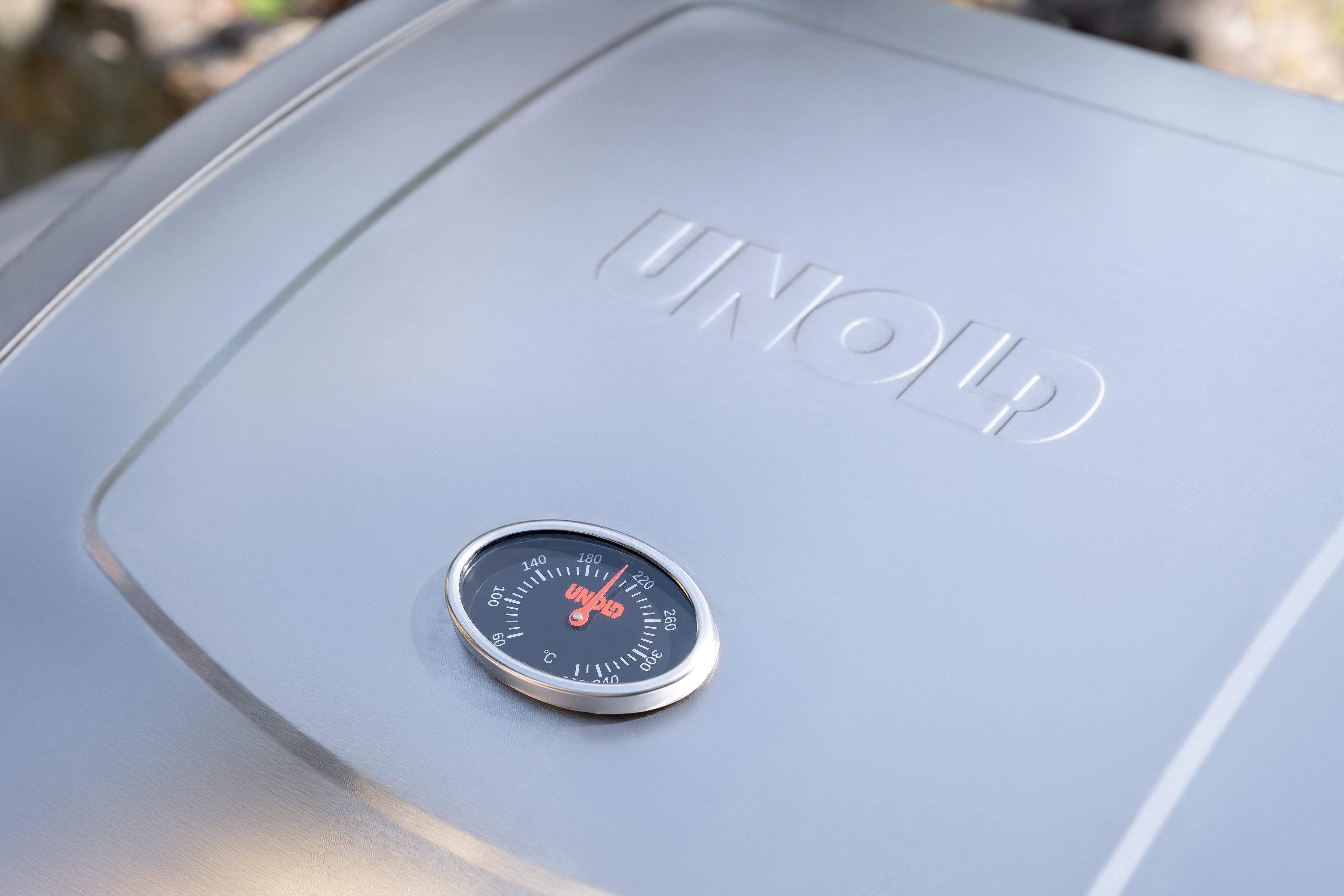 Unold Barbecue Grill-Wagen Buddy 58595 elektrisch 2600 W schwarz Edelstahl