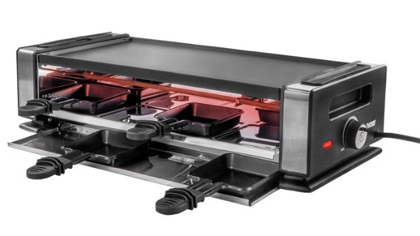 Unold Raclette Finesse Basic 48730 bis zu 8 Personen mit Grillplatte