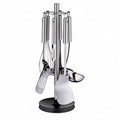WMF Küchenhelfer-Set 7-teilig Profi Plus Edelstahl mit Ständer 18.7670.9990
