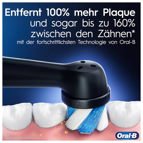 Oral-B iO Series 4 Elektrische Zahnbürste Matt Black + Etui