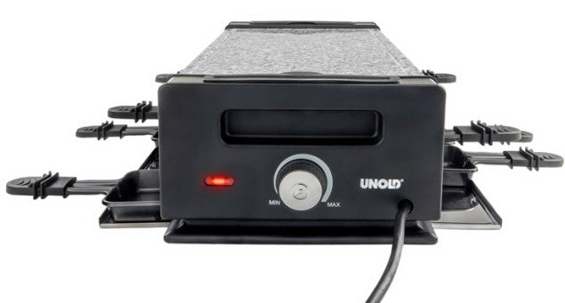 Unold Raclette Finesse Basic 48730 bis zu 8 Personen mit Grillplatte