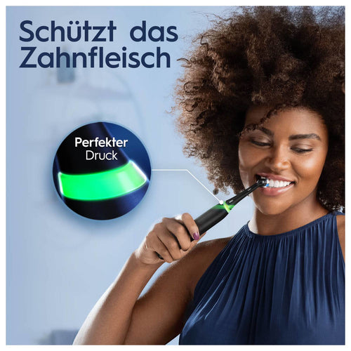 Oral-B iO Series 4 Elektrische Zahnbürste Matt Black + Etui