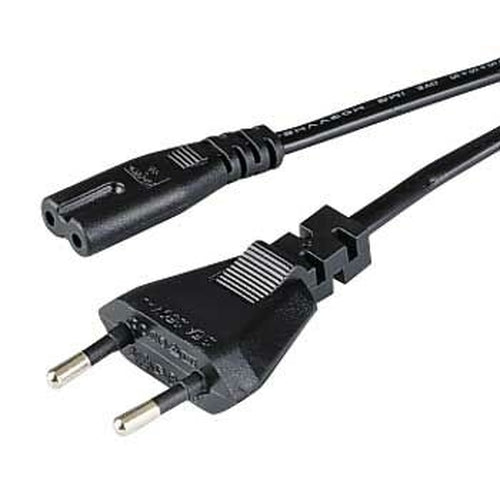 Hama Netzkabel für PS2, Vintage & ältere Elektrogeräte Schwarz 1,5 m
