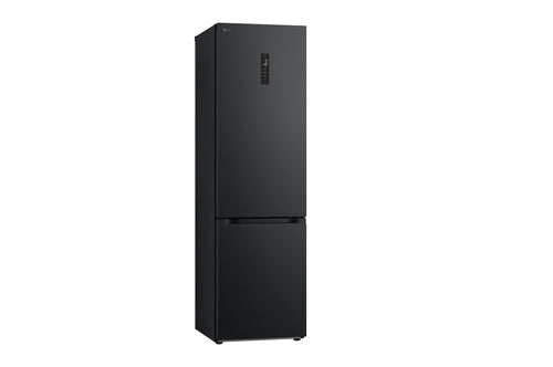 LG GBV7270BEV Kühl-Gefrier-Kombination Freistehend 387 l Schwarz