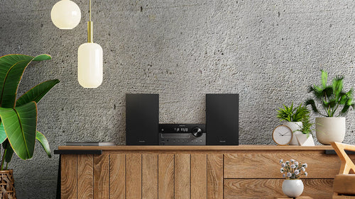 Philips TAM4505M2/12 Micro-Musikanlage mit CD, Bluetooth & DAB+