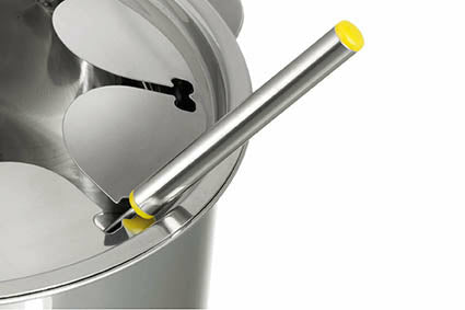 Unold Fondue Elegance 48645 aus Edelstahl & Keramik bis zu 8 Personen Käse & Fleisch
