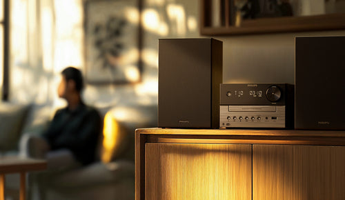Philips TAM3505M2/12 Micro-Musikanlage mit CD & Bluetooth