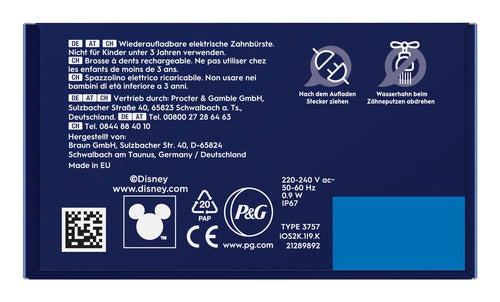 Oral-B iO Kids 6+ Elektrische Zahnbürste Stitch + Reiseetui