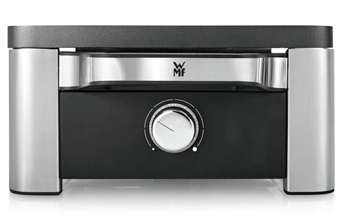 WMF Lono Raclette-Grill | 8 Personen | 1500 W | Wende-Gussplatte | Cromargan